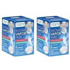 2-Pack Shower Vapor Tabs Personal Care 5 Tablets W/ Eucalyptus  Essential Oils