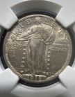 1918 Standing Liberty Quarter NGC MS63FH-Full Head