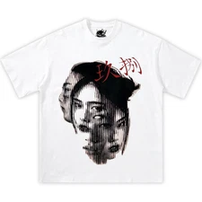 ECHOES OF HER Boxy Vintage Shirt Graphic Tee Streetwear Y2K