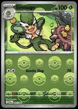 Simisage 005/086 SV11B Black Bolt Poké Ball Pattern Holo NM Pokémon TCG