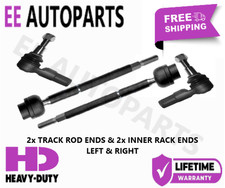 VAUXHALL COMBO C 2001-2011 - FRONT TRACK ROD ENDS / TIE RODS x2 & INNERS x2  L&R