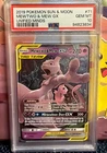 Pokemon Mewtwo & Mew GX Tag Team Unified Minds 71/236 PSA 10 Gem Mint