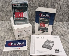 Radial JDI MKIII MK3 Passive Direct Box DI w/ Jensen for Guitar/Bass/Keyboard