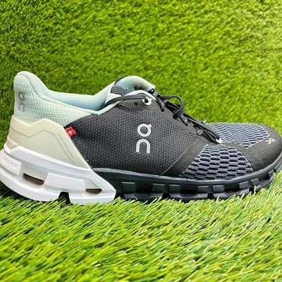 On Cloudflyer 4 Womens Size 8.5 Black White Athletic Running Shoes Sneakers