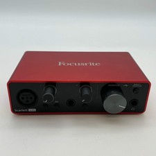 Focusrite Scarlett Solo Audio Interface HP123FX