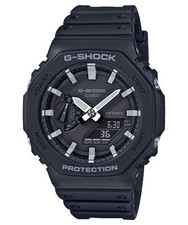 Casio G-Shock GA-2100 GR Collection Black & Red Sports Watch for