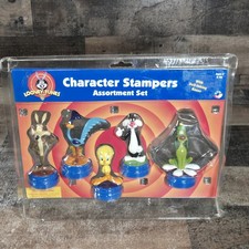 Vintage 1999 Looney Tunes Character Stampers Assortment Set - Tweety Bird