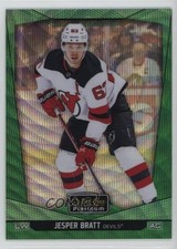 2024-25 O-Pee-Chee Platinum Emerald Surge /10 Jesper Bratt #63 1u2l
