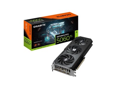 GIGABYTE Gaming GeForce RTX 5060 Ti 16GB GDDR7 PCI Express 5.0 x8