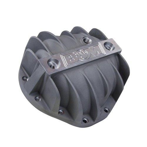 B&M 70504 Cast Aluminum Differential Cover for GM 8.875" Truck - Picture 2 of 6