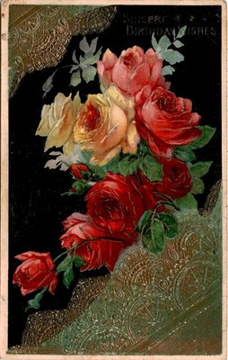 Germany, Raymond Hells, Friz Laura, 1912, Iowa, United States, One Postcard