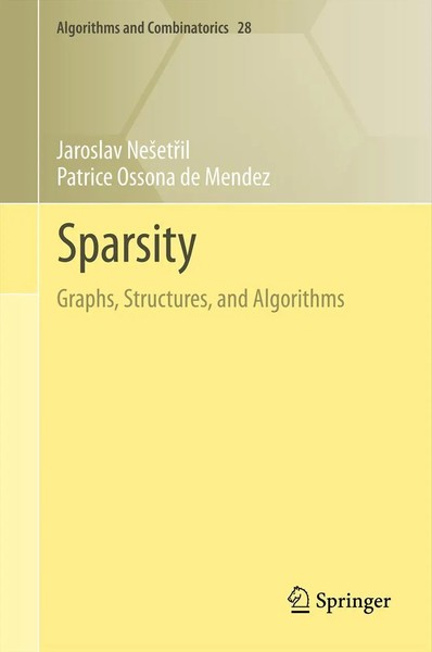 Jaroslav Ne¿Et¿Il (U. A.) | Sparsity | Taschenbuch | Englisch (2014) | Xxiii-image