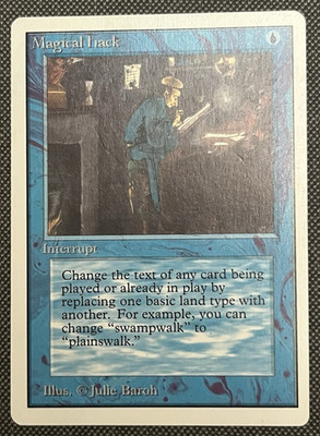 Magical Hack Unlimited Magic mtg Moderate Play, English x1