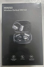 New - MINISO MS162 AI Translation Wireless Earbuds Black Sealed