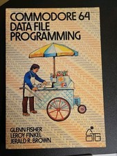 Commodore 64 - Data File Programming Vintage Book - Very Nice