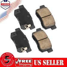 4x Ceramic Rear Brake Pads For 2002-2004 Honda CR-V 2003-2011 Honda Element