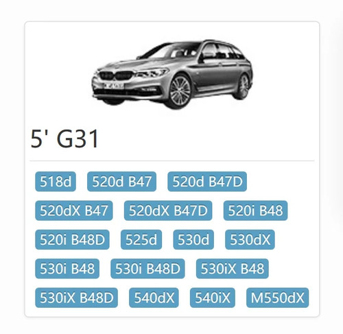 New Set Front Windshield Wiper Blades For 2017-2023 BMW 5 Series G30 G31 F90 - Picture 6 of 8