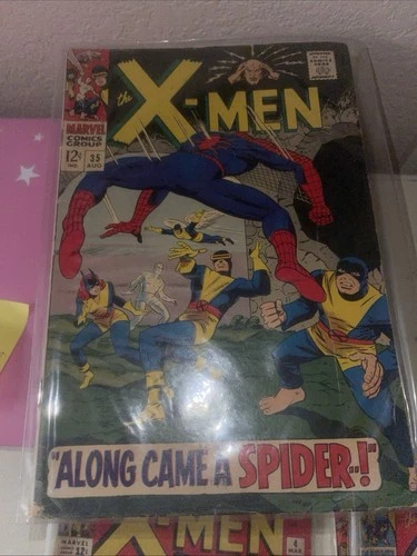 Marvel Comics the X-Men #35 August Along Came a Spider (1967)