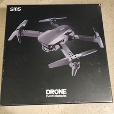 SMS Drone Avoid Obstacles Black HD 4k Camera Beginners New Factory Sealed