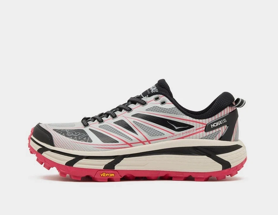 Hoka Mafate Speed 2 Running Shoes in Grey