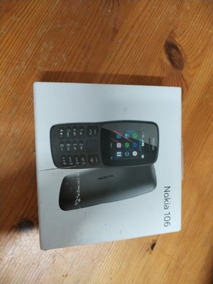 Nokia 106 (2018) Dual SIM Tastenhandy Schwarz