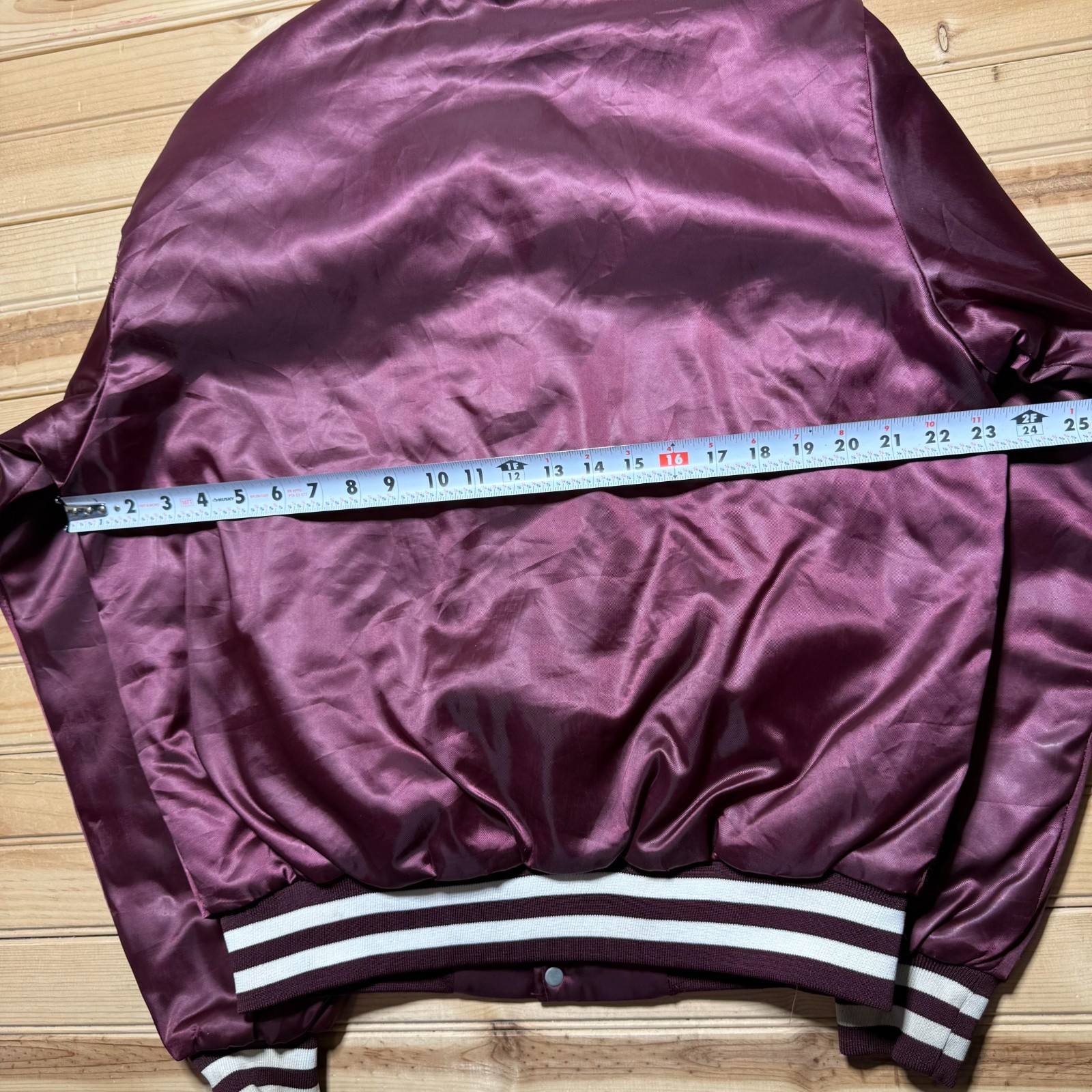 Vintage 80s Pulaski Full Button Patch Embroidered… - image 9