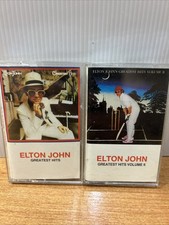 Elton John Greatest Hits Vol. 1 2 cassettes 1974 1977