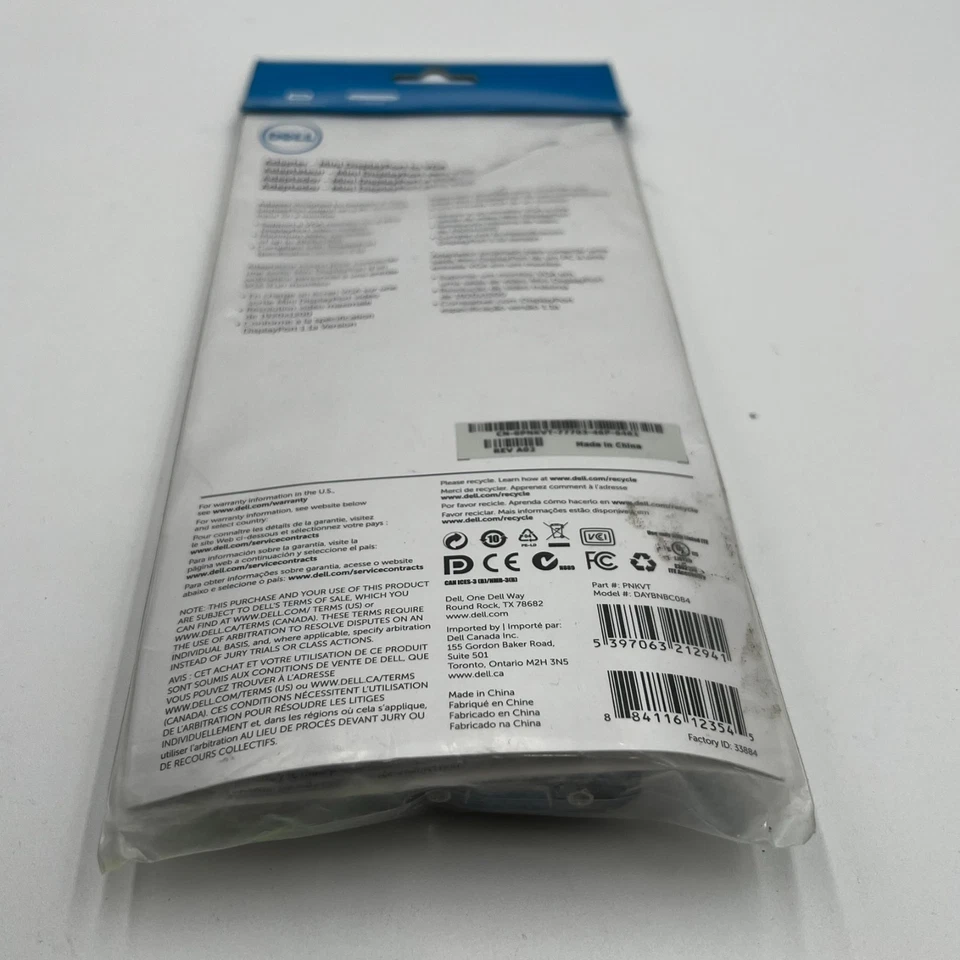 Dell Mini DisplayPort mDP to HDMI Adapter 0Y58XM DAYAUBC084 - Image 3 of 4