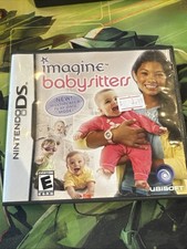 NINTENDO DS 2008 IMAGINE BABYSITTERS GAME - CIB - COMPLETE WITH CASE AND MANUAL