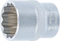 "SteckschlüSsel-Einsatz ZwöLfkant | Antrieb Innenvierkant 12,5 Mm (1/2\") | SW 24 "
