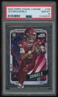 JAYDEN DANIELS 2024 TOPPS CHROME COSMIC #196 RC PSA 10