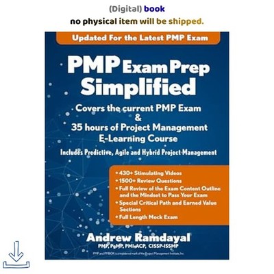 PMP Exam Prep Simplified: Covers the Current P, Andrew Ramdayal 2026
