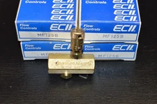 ECII  MF125B  Brass  Flow Control Valve 1/8” NPT