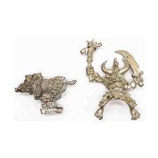 Marauder Fantasy Loose Mini Savage Orc Warboss on Boar #1 NM