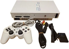 SONY PS2 PlayStation 2 SCPH-55000 White Console accessory NTSC-J Japan good