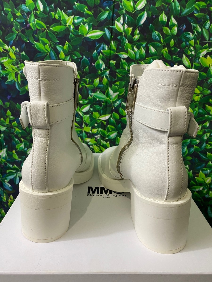 maison margiela buckle boots