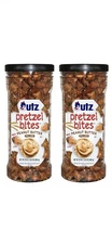 Utz Peanut Butter Filled Pretzel Bites 24 oz, resealable lid, free shipping/gift
