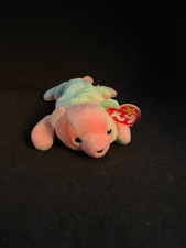 Authentic Ty Beanie Baby Plush "Sammy." Multiple ERRORS DOB June 23, 1998