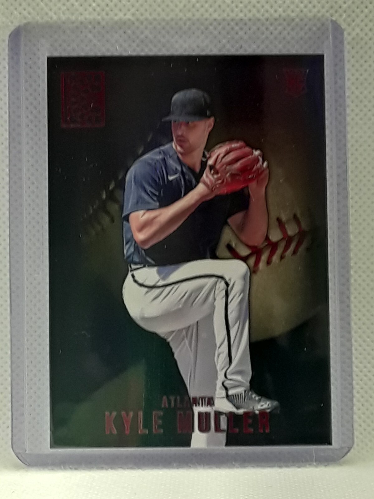 Kyle Muller 2022 Capstone Baseball - RED #7 RC - Atlanta Braves