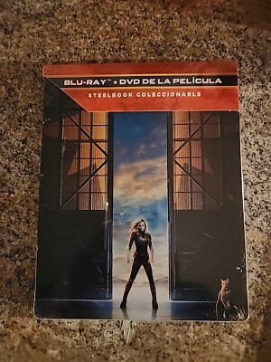 Captain Marvel (2019) Blu-ray + DVD Steelbook Spanish Cover, English Audio 