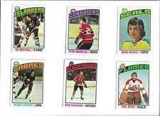 1976-77 Topps Hockey Finish Your Set