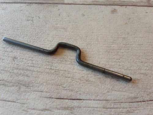 Meccano #134 Kurbelwelle Nickel Vorkrieg gestempelt