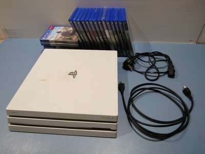 Sony Playstation 4 PS4 Pro 1TB 4 Konsole mit Spielen Original CUH-7116B REF D117U