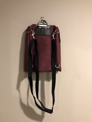 New & rare Ltd Ed Henri Bendel Convertible Canvas & Leather  display picture 1