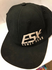 ESX 360 Gamer Gear Youth One Size Adjustable Black Baseball Cap