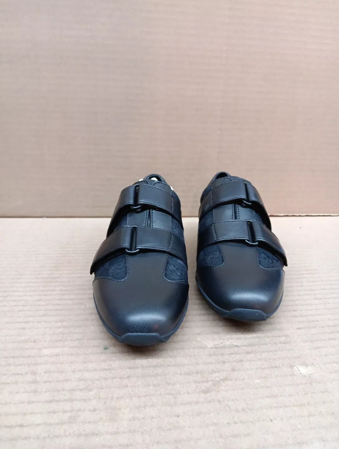 Gucci Pelle S Gomma Homme Style 121830 a3n30, Nero, Eur Taille 35,5 / Taille 5,5