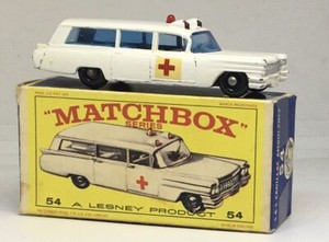 matchbox cadillac ambulance