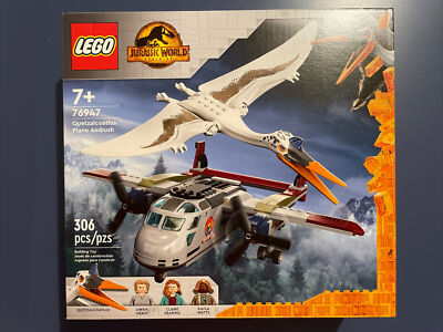LEGO 76947 Jurassic World Dominion Quetzalcoatlus Plane Ambush
