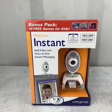 Creative labs Webcam Instant VF0040WM New in the box