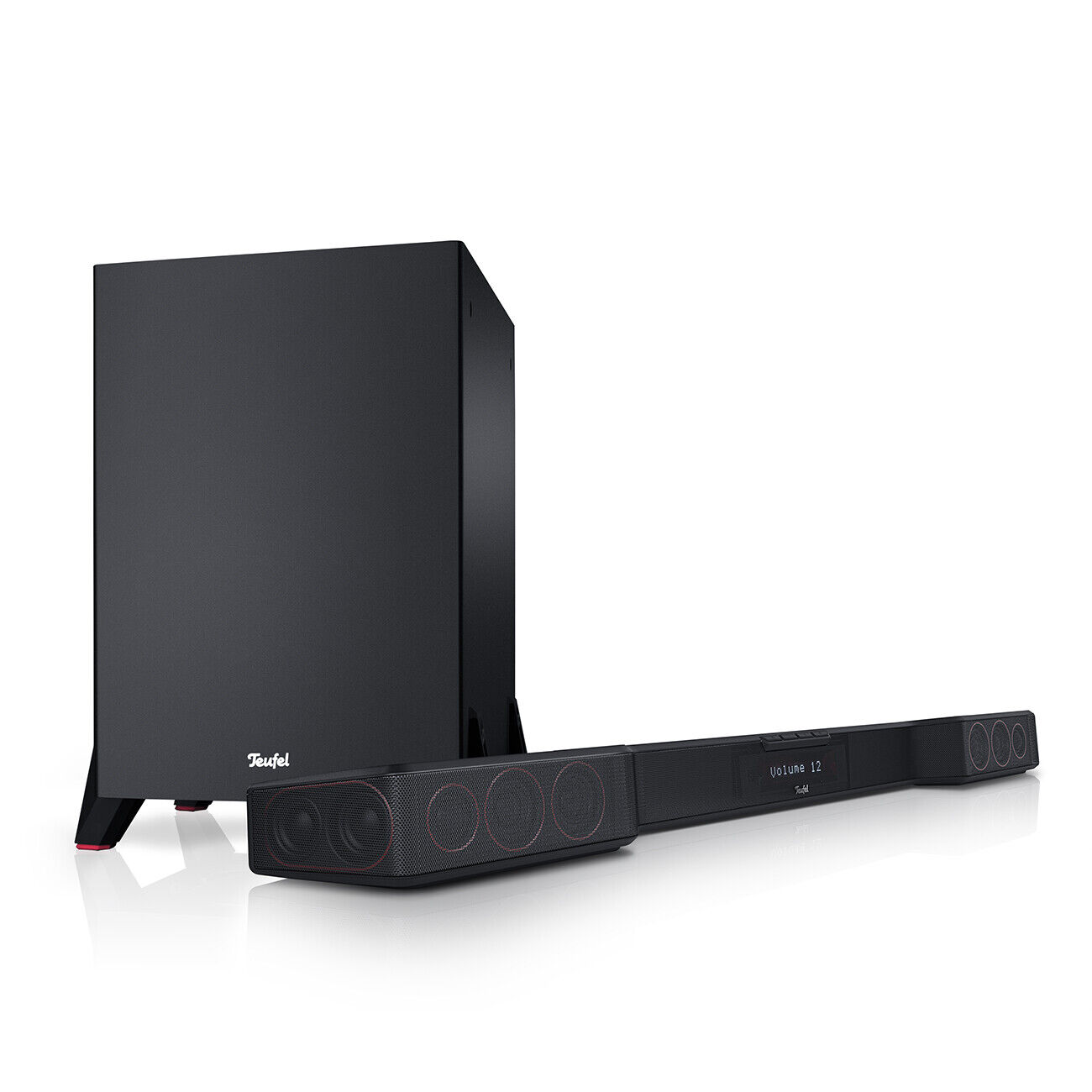 Teufel Cinebar Duett Power Edition Effektready Soundbar Subwoofer Bluetooth